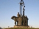 Памятник дружинам Невского на горе Соколиха